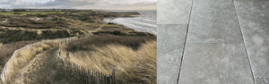 Nord-Pas-de-Calais Artisanally Weathered Grey French Limestone Flooring - North Sea
