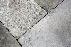 Antique GREY Dalle de Bourgogne French Limestone Flooring