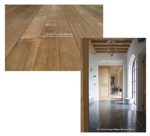 Kings of France 18th Century French Oak Floors - Aged Cognac + Belgium Bluestone