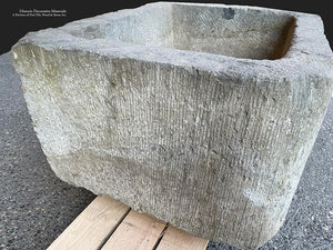 Antique Belgian Limestone Farmhouse Sink/Trough - PS21