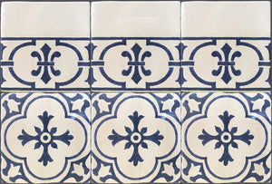 Cuisine de Monet Blue and White French Tile Collection