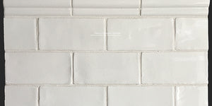 HDM's Glazed 3" x 6" Subway Tile Collection in Vintage Warm White