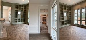 Kings of France French Oak Floors in Cèpes - Installation in Virginia