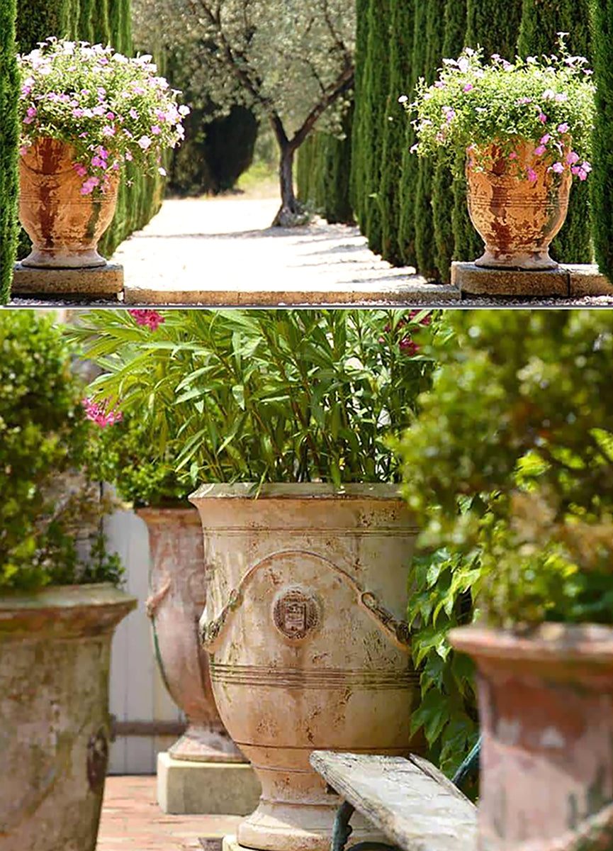 Poterie d'Anduze is the French ceramic vase from Provence that elevates home decor and gardens.