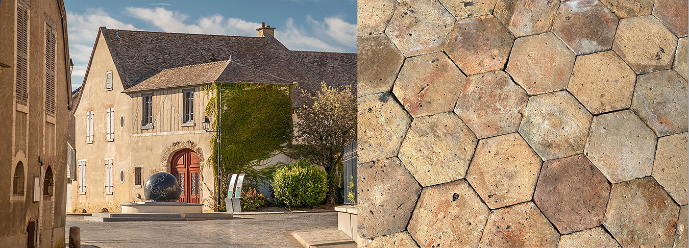 Aÿ-Champagne Blush French Reclaimed Terra Cotta Tile