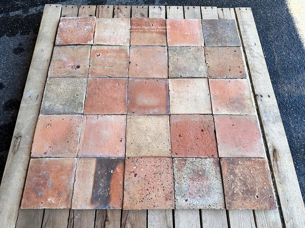 Céreste-en-Luberon French Reclaimed Terra Cotta Tile