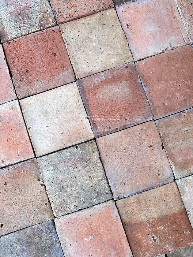 Céreste-en-Luberon French Reclaimed Terra Cotta Tile