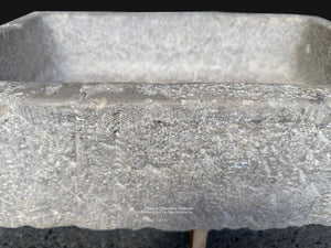French Limestone Trough Sink for Timeless Architectural Interiors