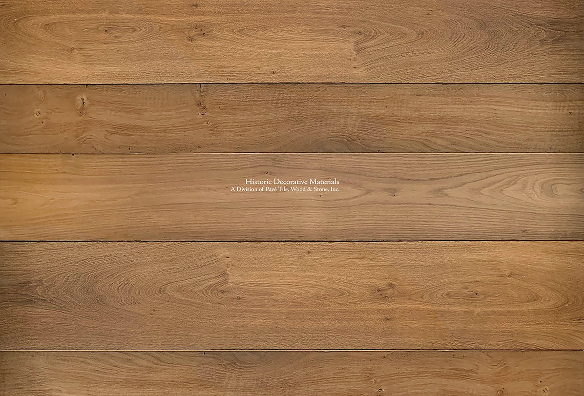 Vintage Chestnut Antiqued French oak floors is a perfect hue for historic interiors.
