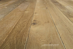 Antiqued reclaimed French Oak Floors have a warm oak patina for historic brownstones and carriage houses.