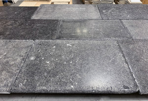 Antiqued Belgian Bluestone Flooring | Handsome Blue-Black Floors for Luxury Interiors