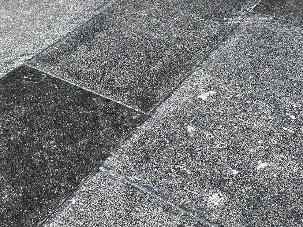 Artisanal Belgian Bluestone Flooring | 17th Century Patina for Authetnic Country Houses.