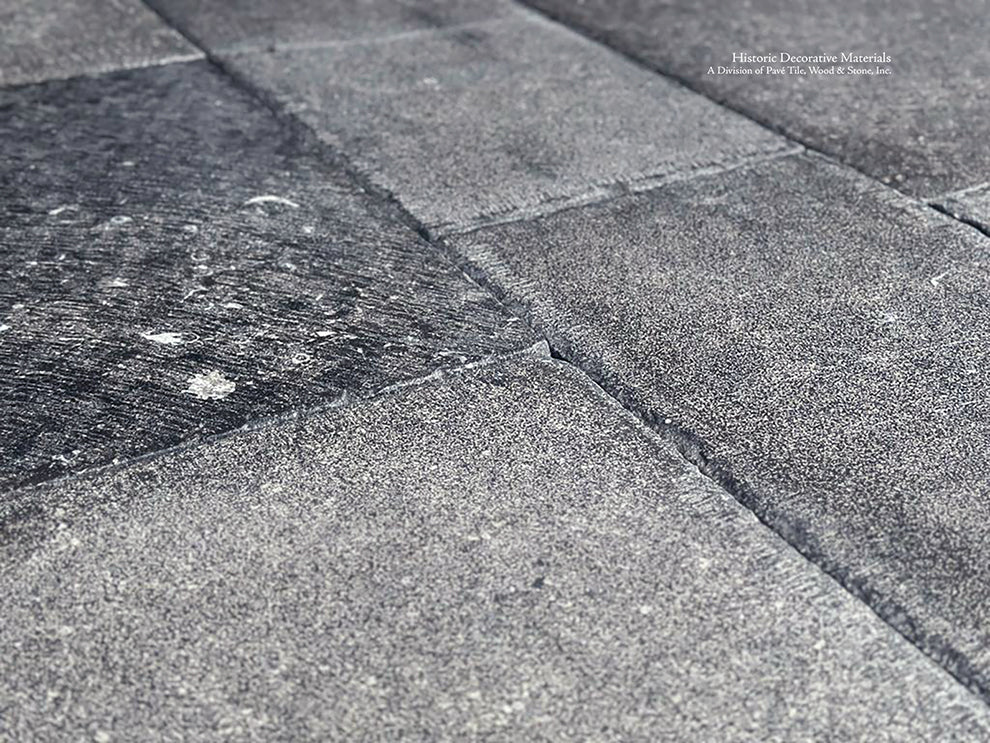 Hand-Hewn Belgian Bluestone Pavers | Architectural Design at its finest.