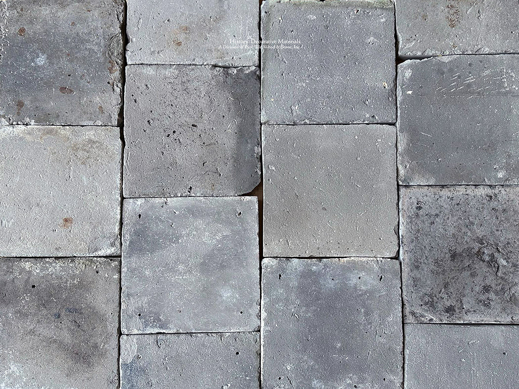 Antique Gray Terra Cotta Tiles elevate historic interiors.