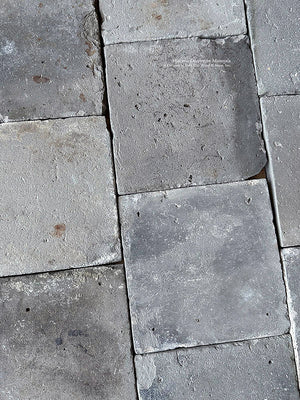 Antique Gray Dutch Terra Cotta Tiles | Bring history into your home.