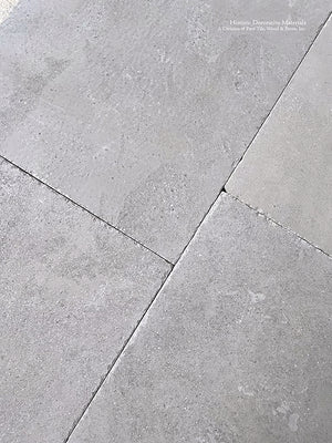 Artisanal French Limestone Flooring | A rustic elegance with a minimalist aesthetic.