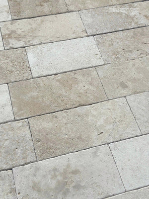 French limestone flooring Périgord inspired by medieval villages of southwestern France