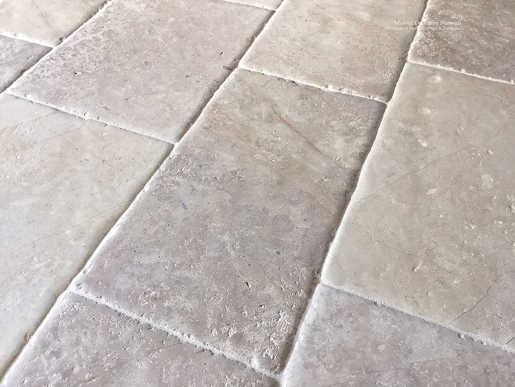 French Limestone Flooring | Timeless patina and historic aesthetic