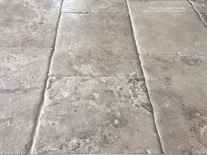 Aged French Limestone Floor Tiles for Historic Homes