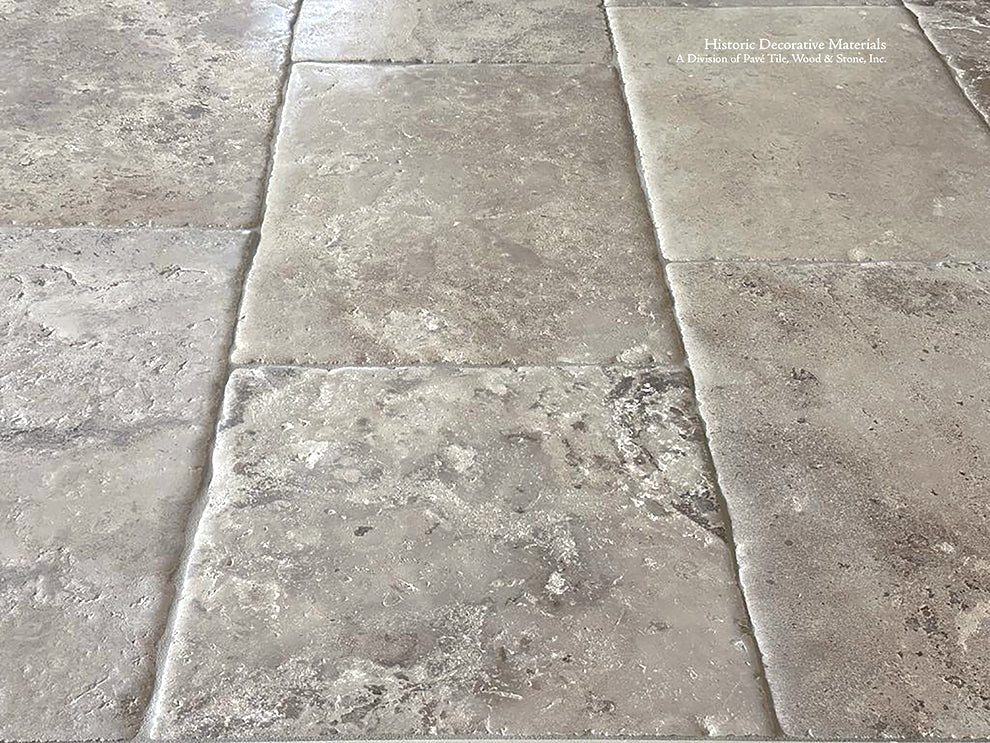 Artisanal Montclair French Limestone Flooring | Historic Elegance for Period Homes.