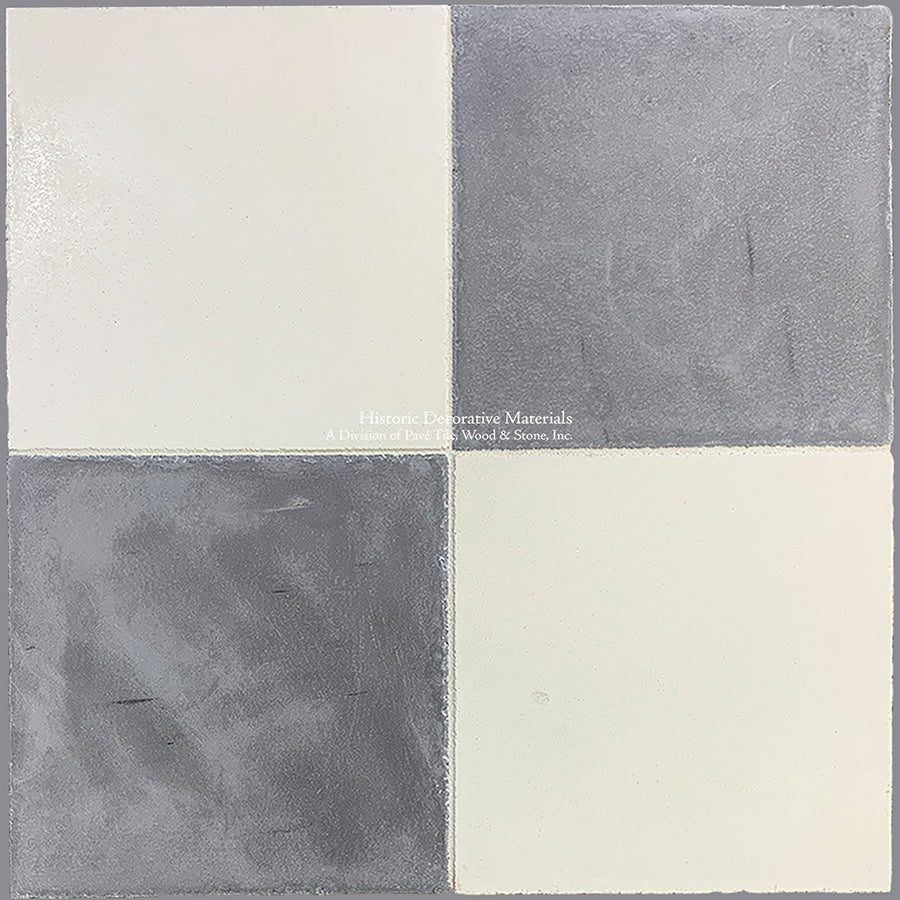 Catalan Farmhouse 1850 Antiqued Spanish Cement Tile 