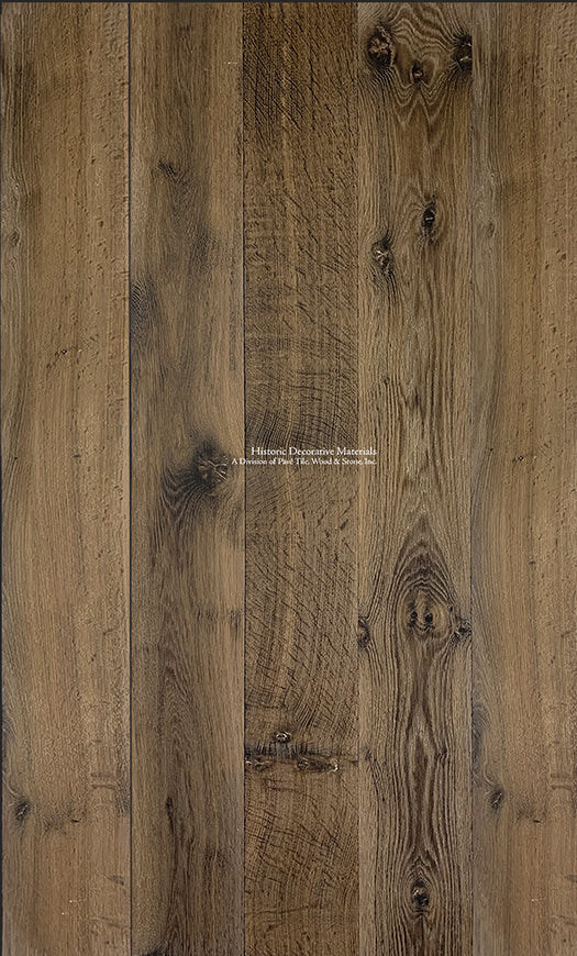 Aged French oak floors hear all the stories around the kitchen table in the old farmhouse.