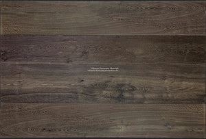 Aged dark oak patina French oak flooring for historic farmhouses.