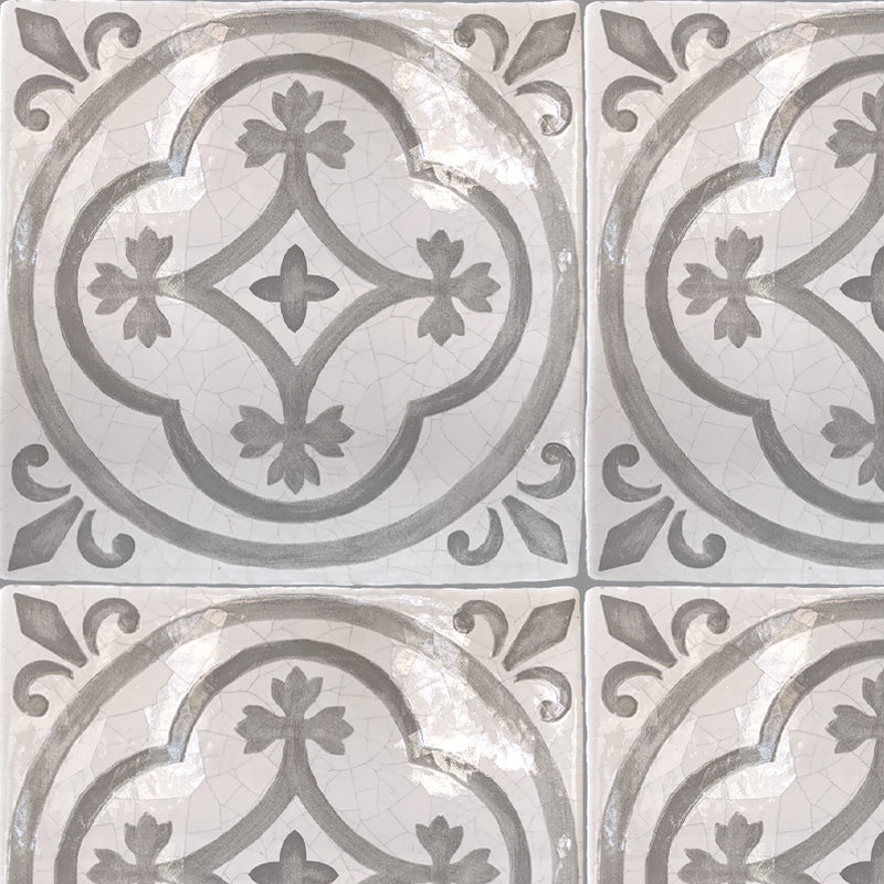 English encaustic decorative ceramic wall tiles