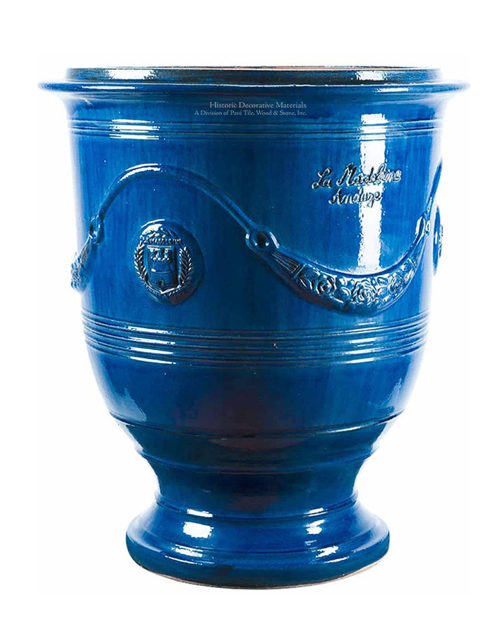 French Anduze planter classic European garden urn
