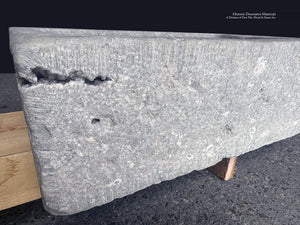 Luxury French Limestone Trough Sink with Historic Quarry Patina