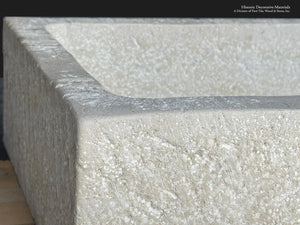 Handcrafted French Limestone Trough Sink Southwest France