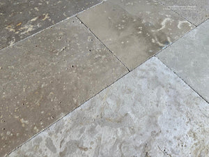 French abbey limestone flooring for Old World and European-inspired homes