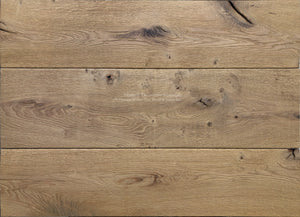 French oak flooring with hand-hewn reclaimed texture | old-world interiors