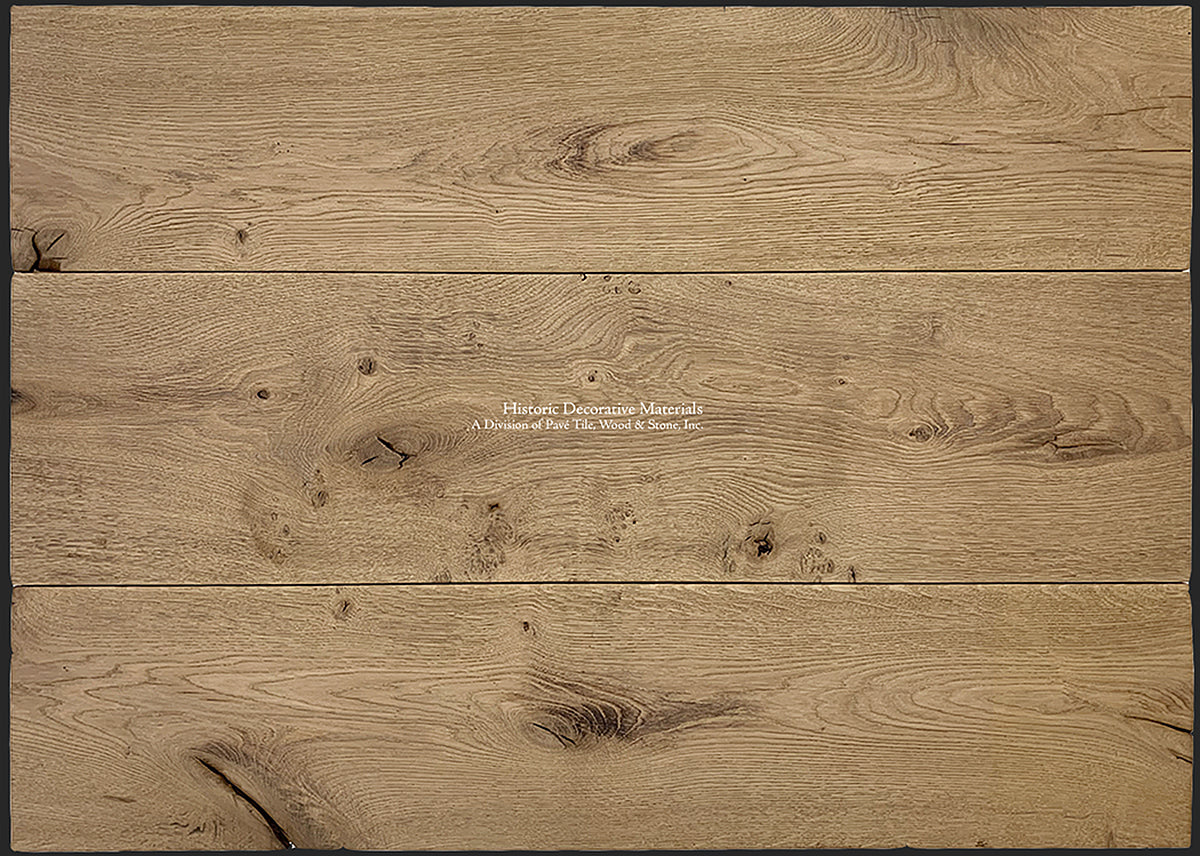 French oak flooring with hand-hewn reclaimed texture | old-world interiors