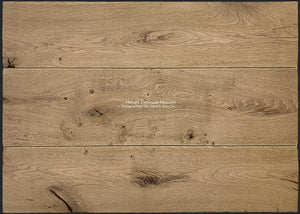 French oak flooring with hand-hewn reclaimed texture | old-world interiors