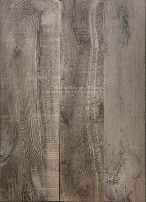 Reclaimed French Oak Floors have a hand-finished patina for historic interior design.