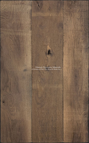 French oak floors with exceptionally long lengths and wide planks are a hallmark of our antiqued French oak flooring.