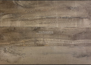 French oak flooring with authentic wear in traditional living room