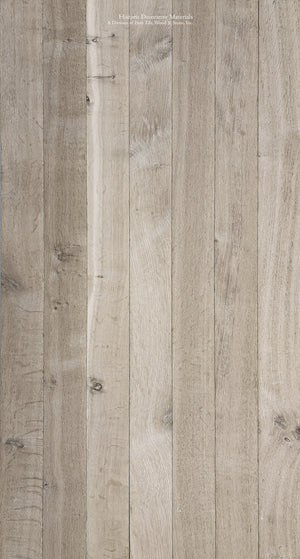 Reclaimed French terra cotta and antiqued French oak flooring historic French interior