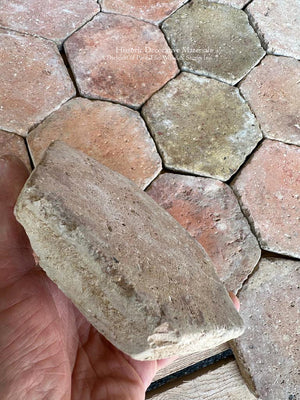 French reclaimed terra cotta flooring for country house interiors