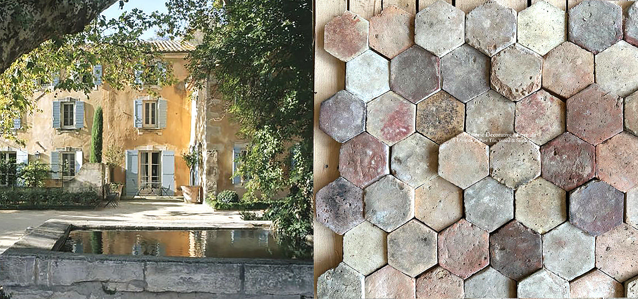French Reclaimed Terra Cotta Tiles | Bring Provence into your home.
