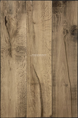 Antiqued French Oak Floors | wide planks + rich patina | Old English manor homes 