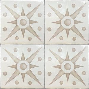 Decorative ceramic tile for French inspired kitchen