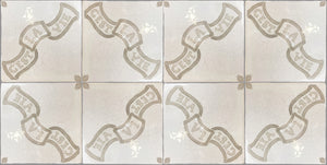 Decorative encaustic tile for traditional kitchen design