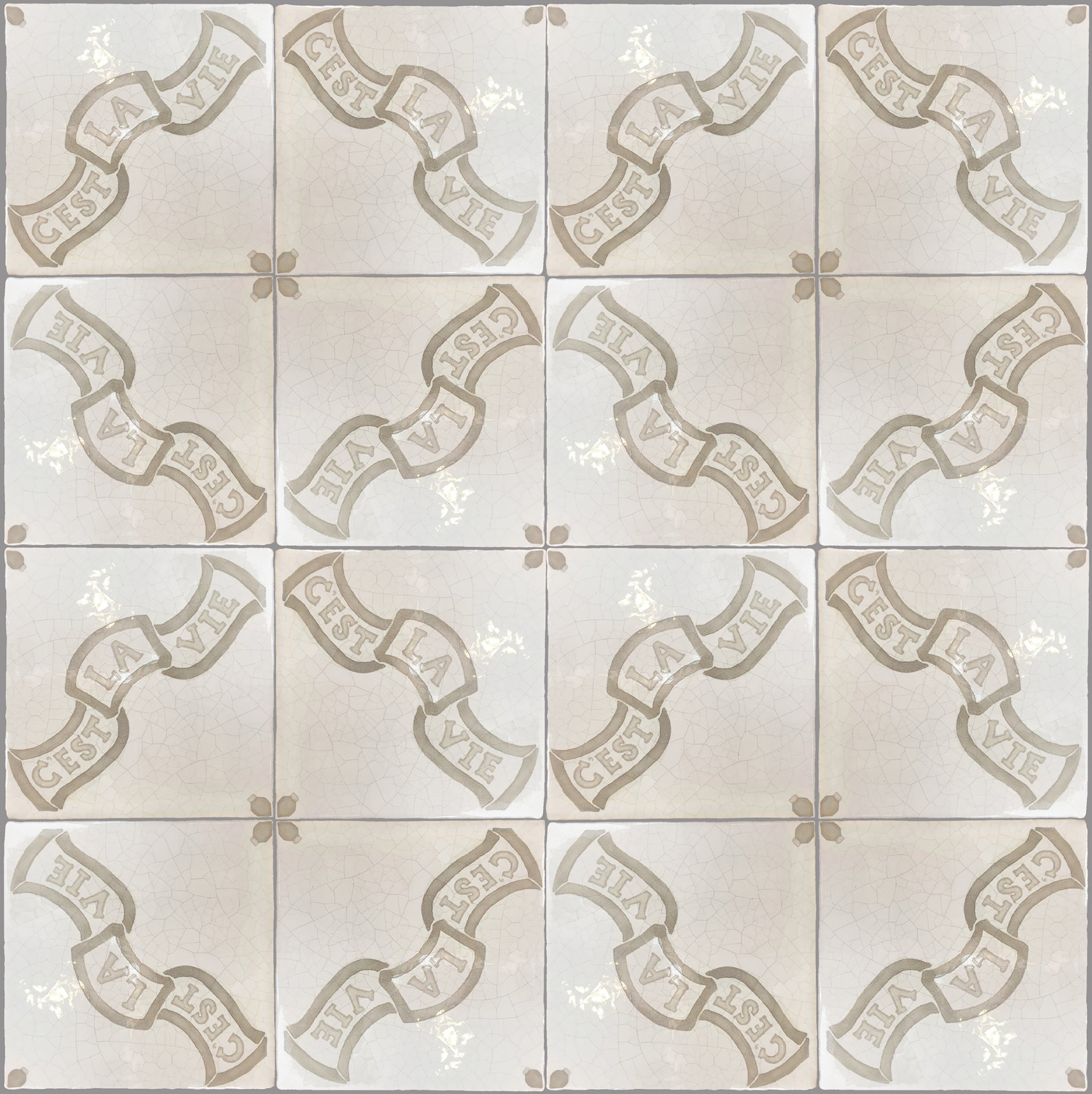 French Tile Layout Hand Painted French Tiles | Decorative Ceramic Wall Tile - Historic ...