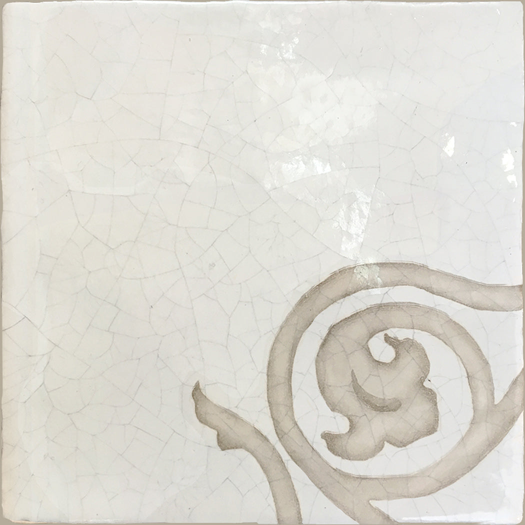Encaustic ceramic tile for heritage inspired kitchens