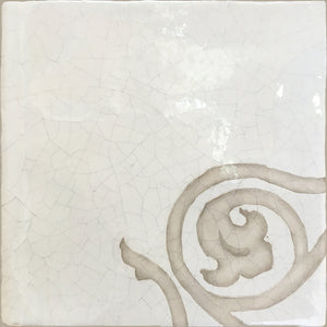 Encaustic ceramic tile for heritage inspired kitchens