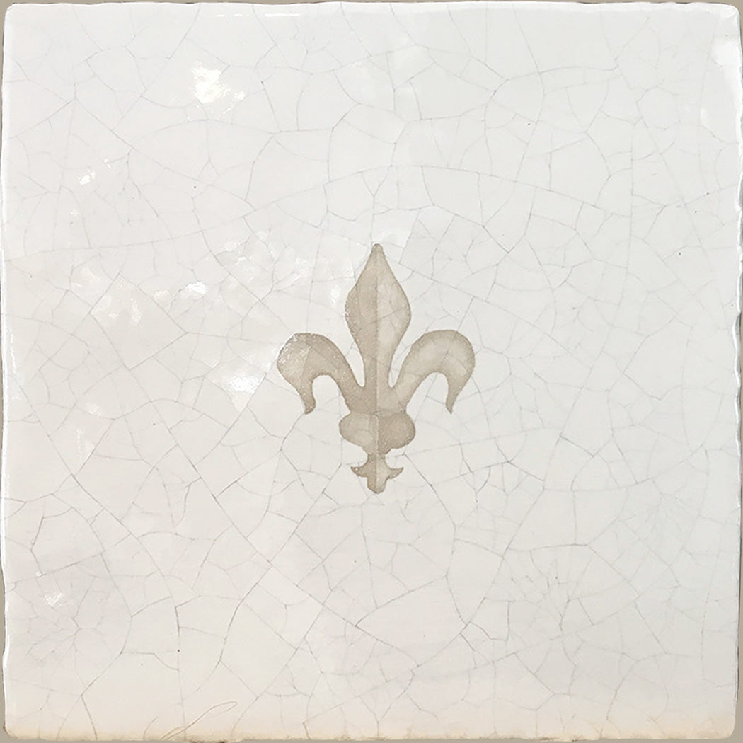 Ceramic French tile for refined bathroom wall design