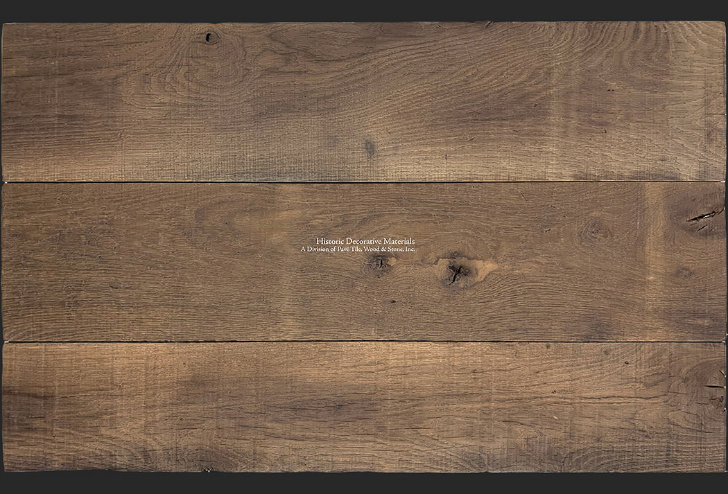 Rich in color, our Sussex olde oak French oak floors are aged using an oxidation method to mirror authentic reclaimed French oak flooring.