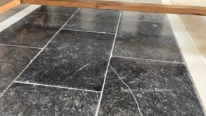Antiqued Belgian Bluestone Flooring | Luxury, Historic Interiors